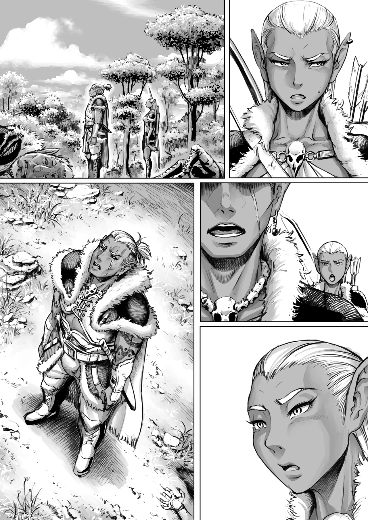 [ダブルデック製作所 (だぶるでっく)] 邂逅-KAIKOU-(黒棒修正版） Page.38
