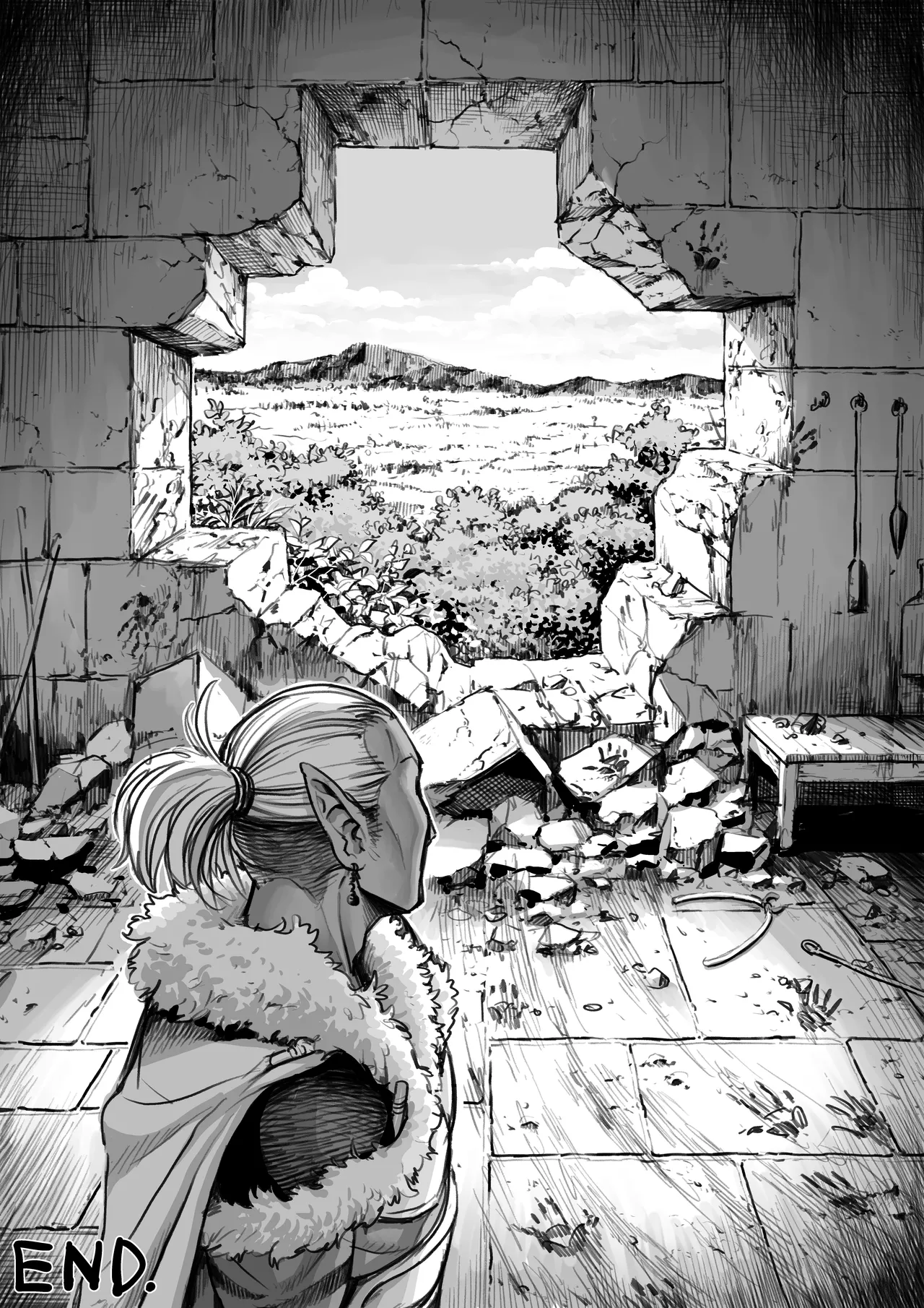 [ダブルデック製作所 (だぶるでっく)] 邂逅-KAIKOU-(黒棒修正版） Page.69