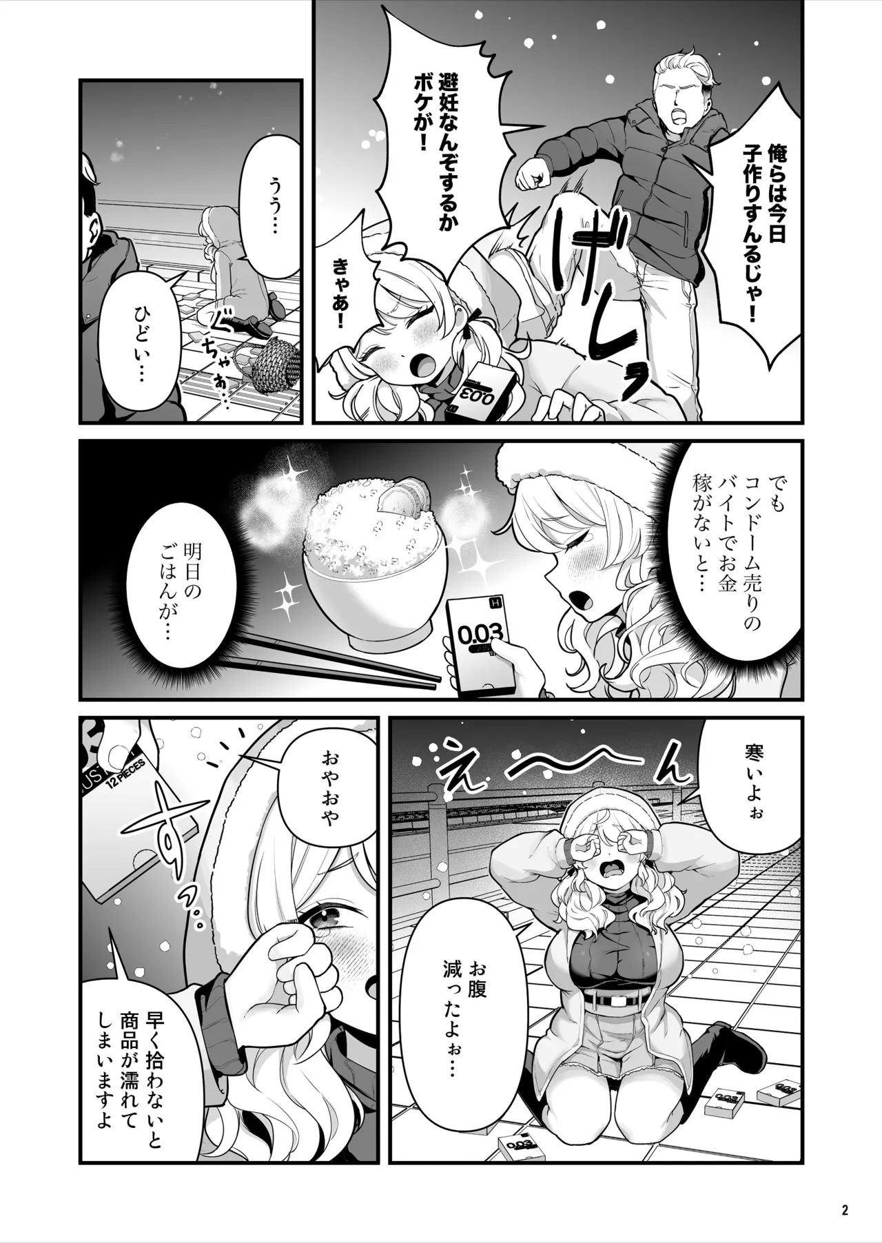 コンドーム売りの少女 Page.3