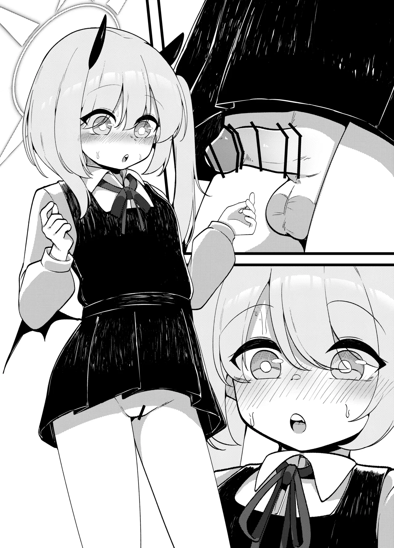 性欲つよつよサキュバスイブキがマゾ先生をイジメつくす話 Page.56