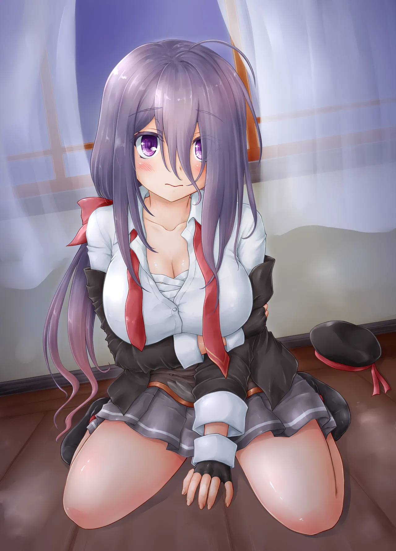 涙目がかわいい隠れ巨乳のうちの秘書艦 Page.23