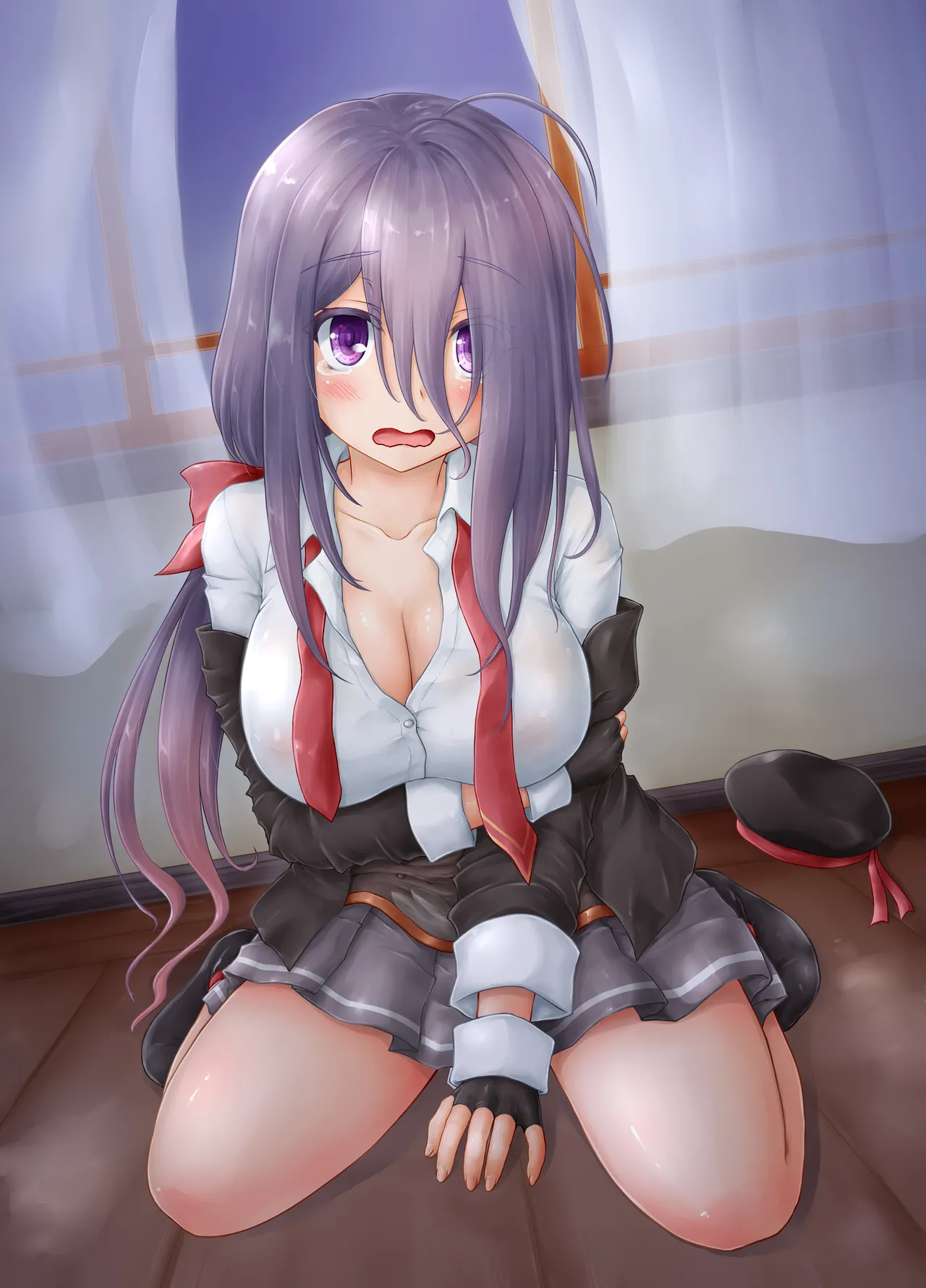 涙目がかわいい隠れ巨乳のうちの秘書艦 Page.24