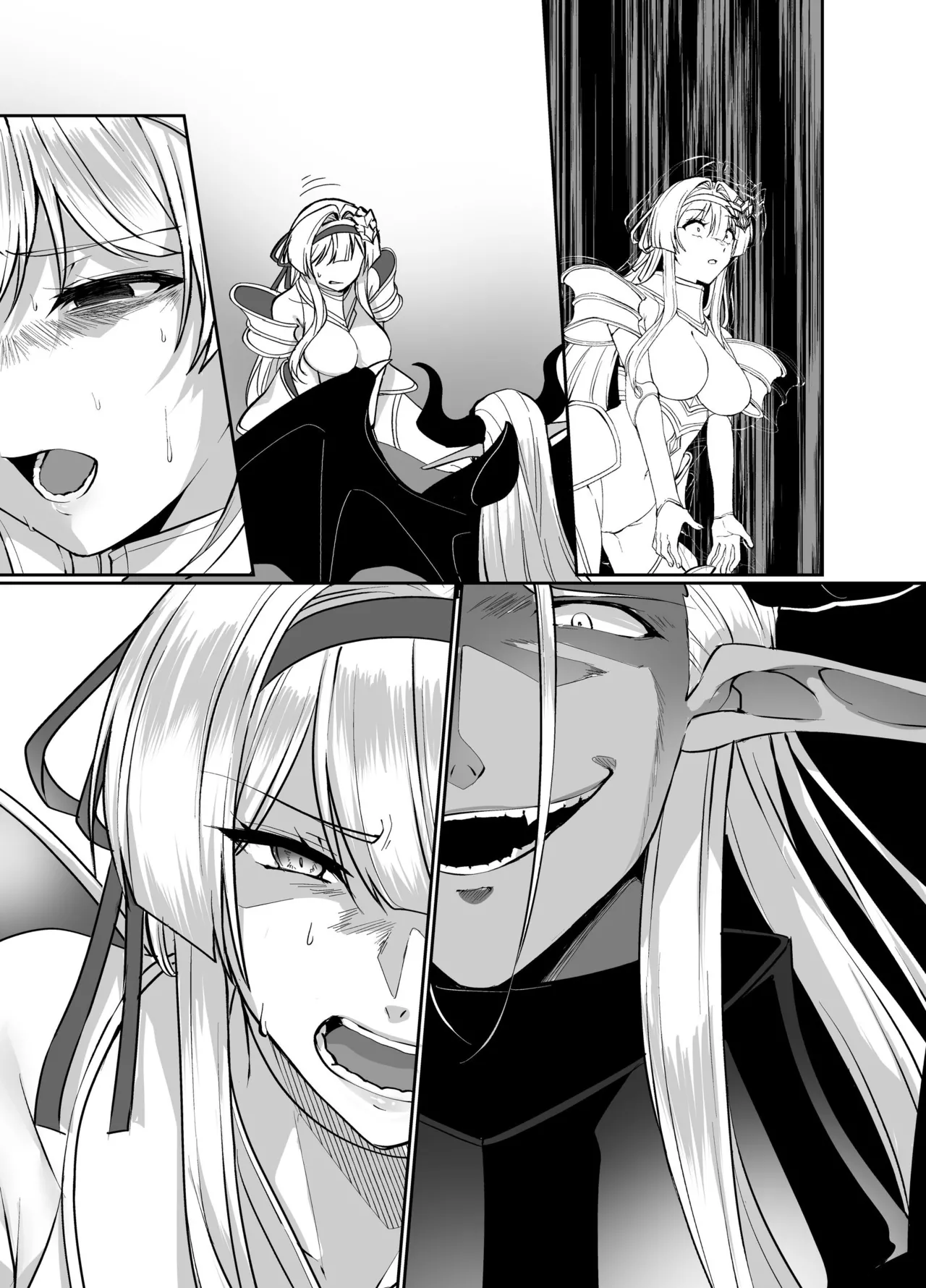 憑転の騎士アリシア〜正義の姫騎士が魔王の器に染まり堕ちる時から〜 Page.49
