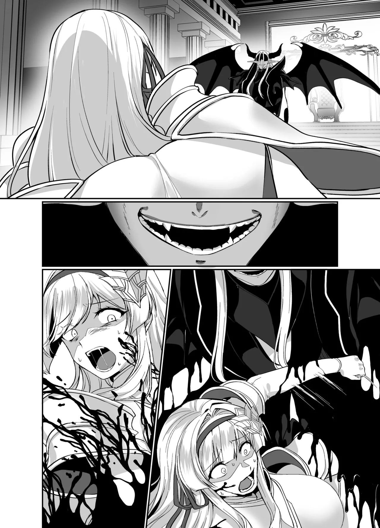 憑転の騎士アリシア〜正義の姫騎士が魔王の器に染まり堕ちる時から〜 Page.50