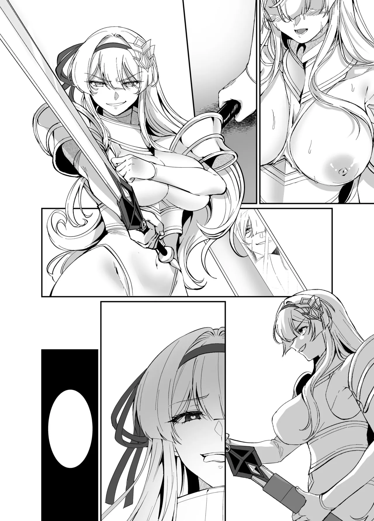 憑転の騎士アリシア〜正義の姫騎士が魔王の器に染まり堕ちる時から〜 Page.62