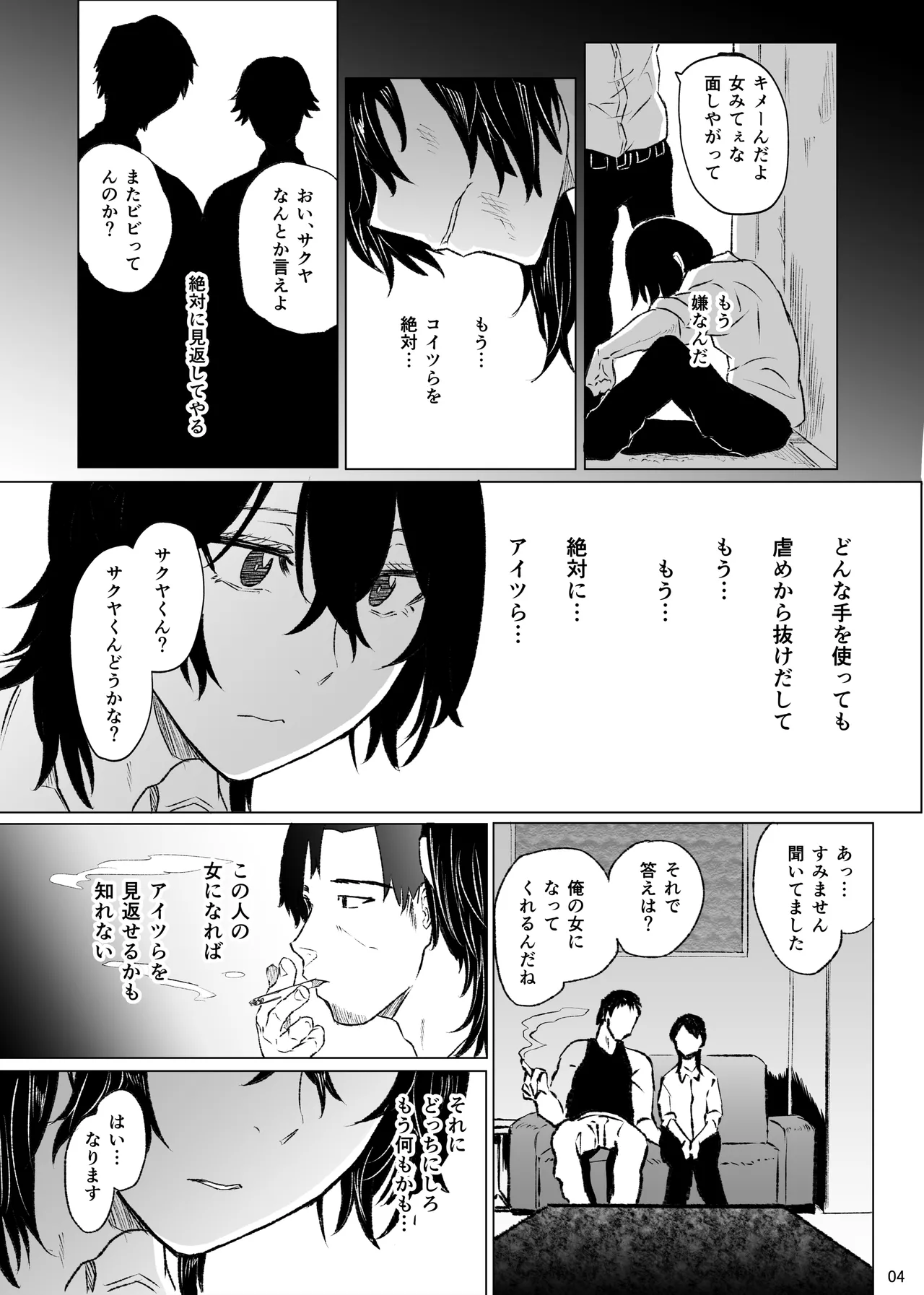 いじめられていた僕がヤクザの女になるまで Page.5