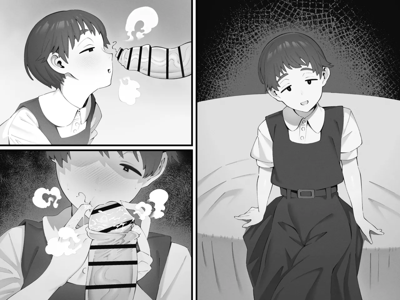 懐きすぎてオナネタまで『あなた』のマネしちゃう友達の妹 Page.3