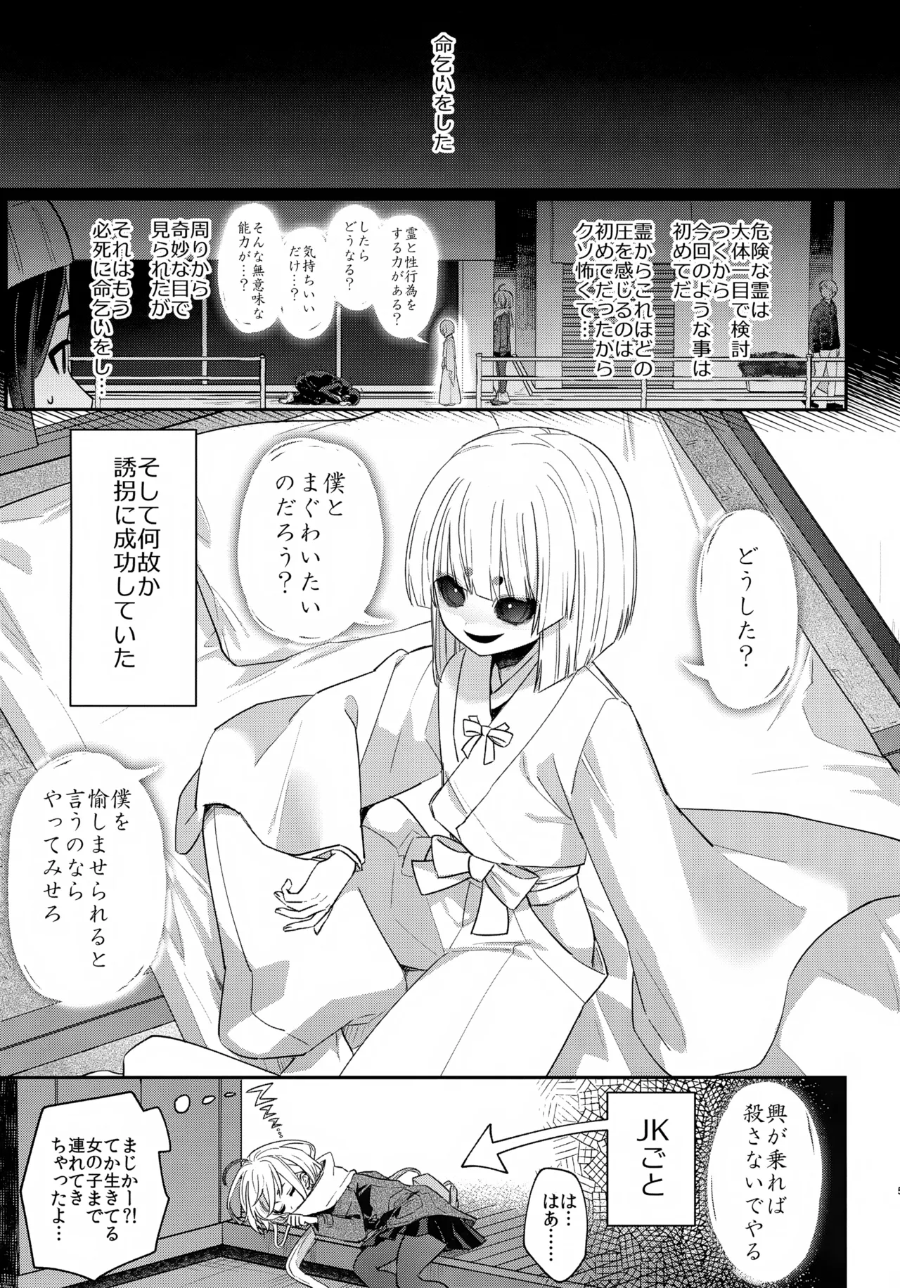 凶神様に性感調教 Page.6