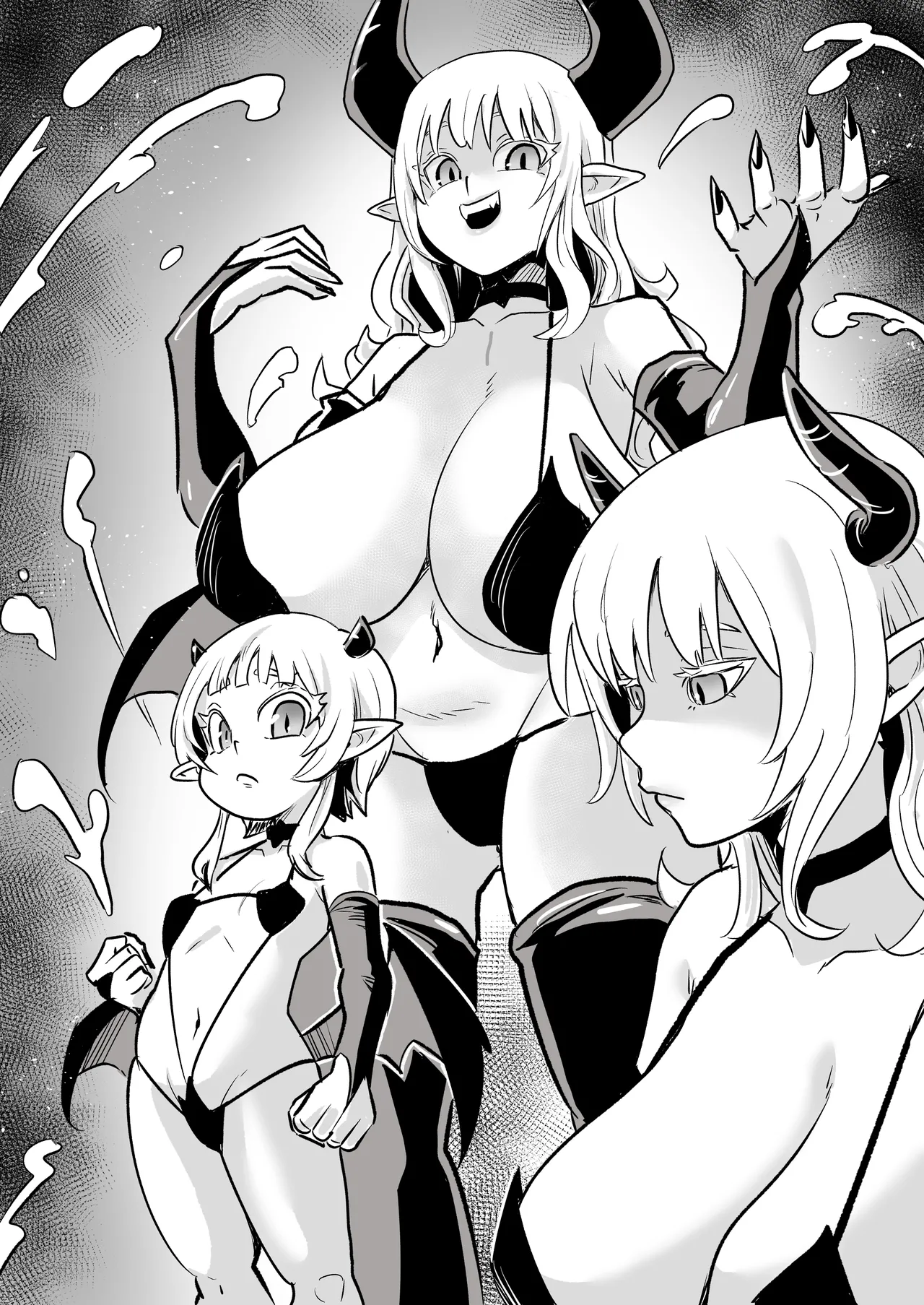 処女サキュバスVS豚童貞 Page.28