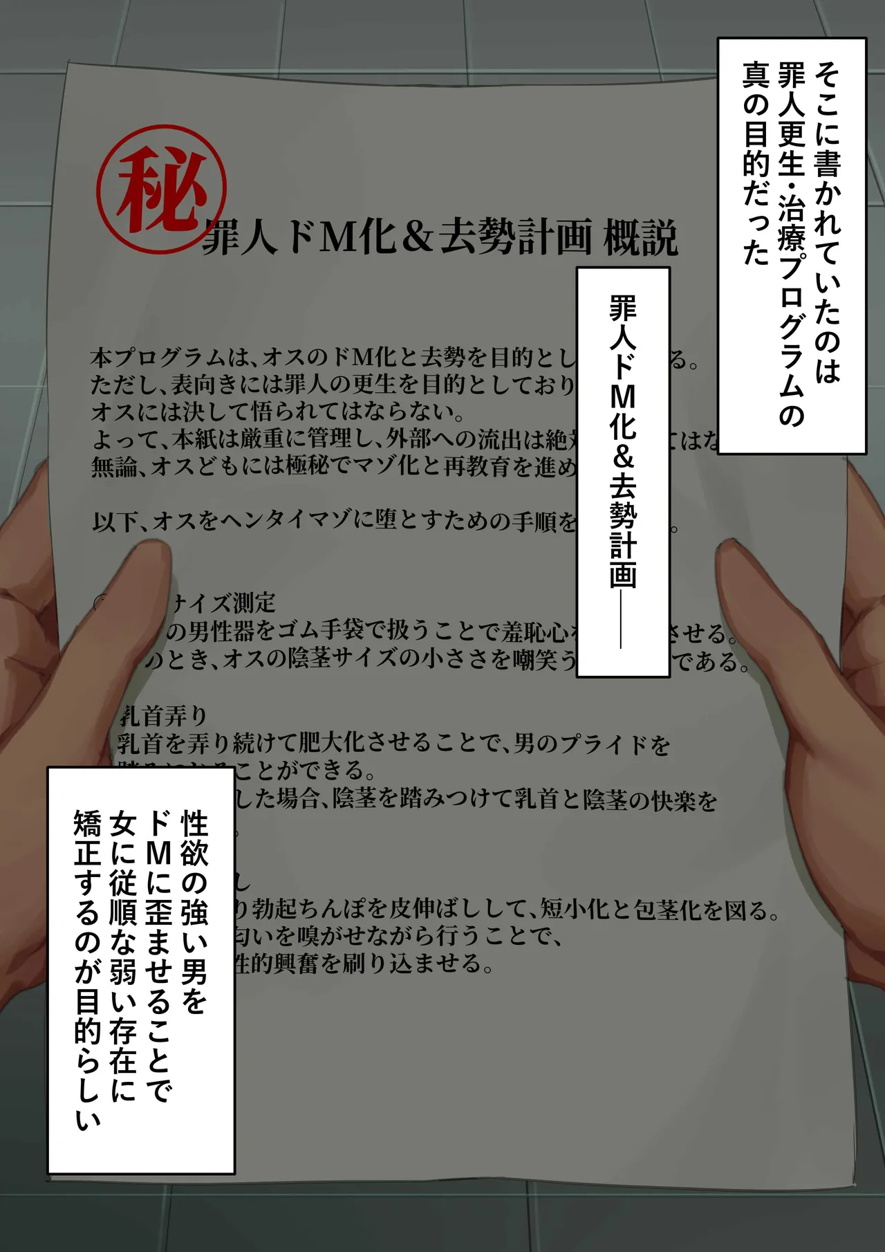 ゴム手袋をはめた白衣の悪魔 Page.69