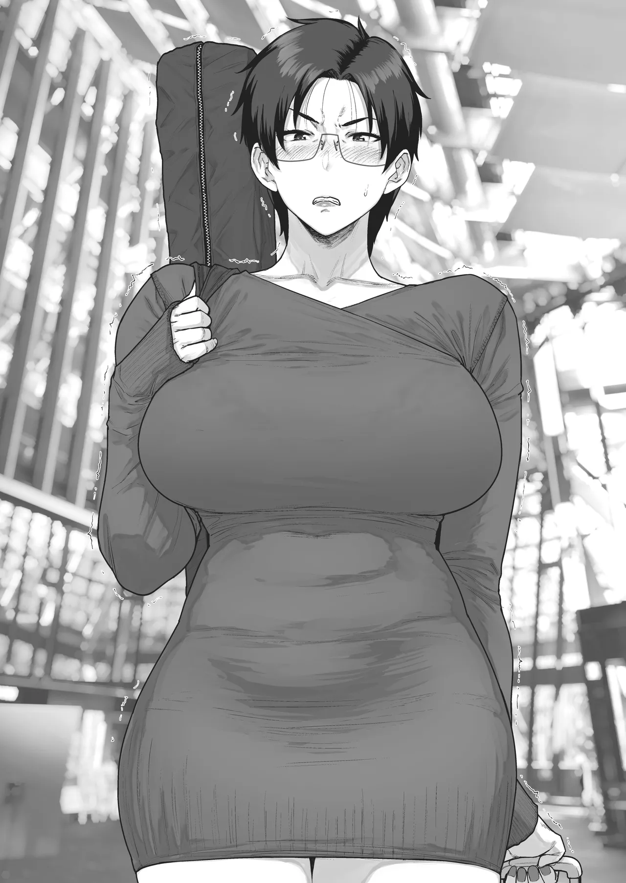 売り子に来たのはおばさんでした Page.14