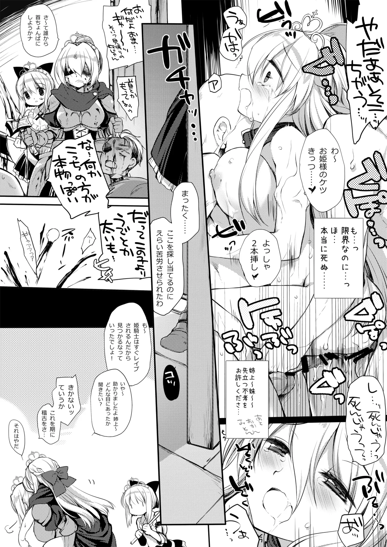 姫騎士ちゃん大敗北集 ミヤスリサside Page.15