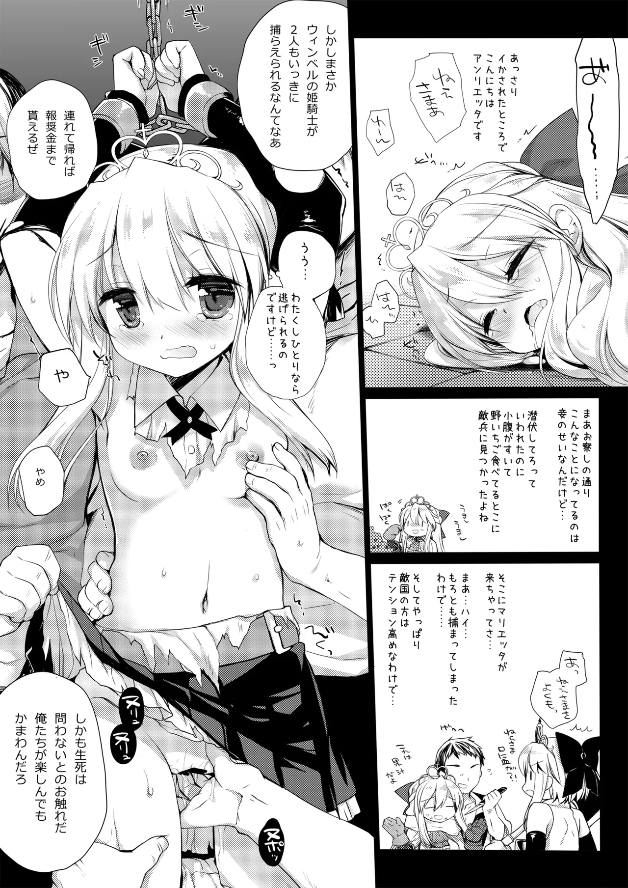 姫騎士ちゃん大敗北集 ミヤスリサside Page.19