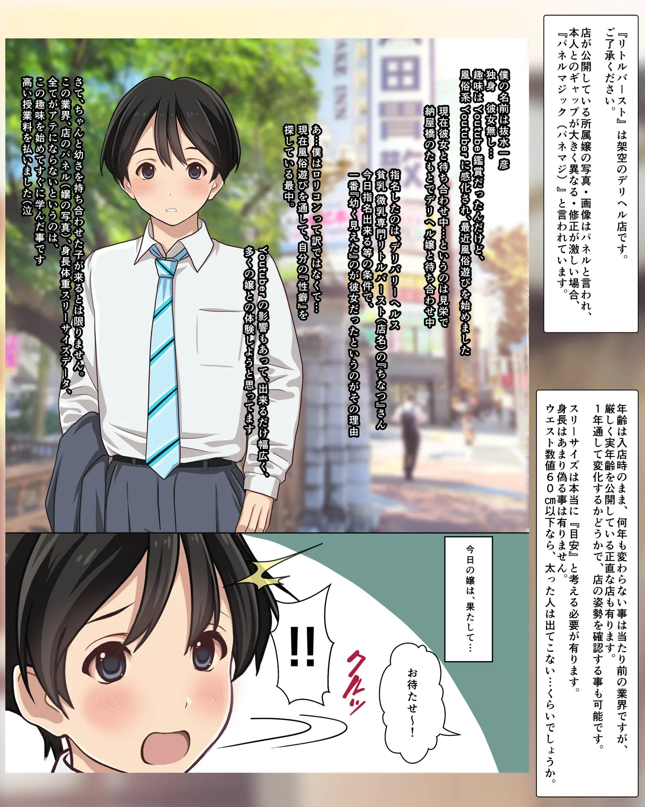 僕の【デリヘル】【裏風俗】体験記 ‐フルカラーマンガ4作品お買い得パック‐ Page.6