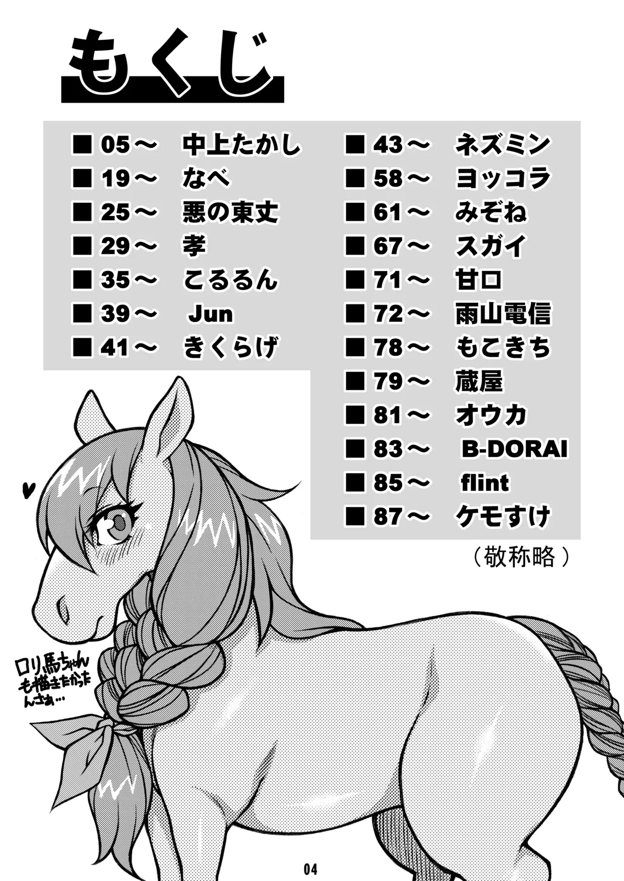 MARE HOLIC Page.3