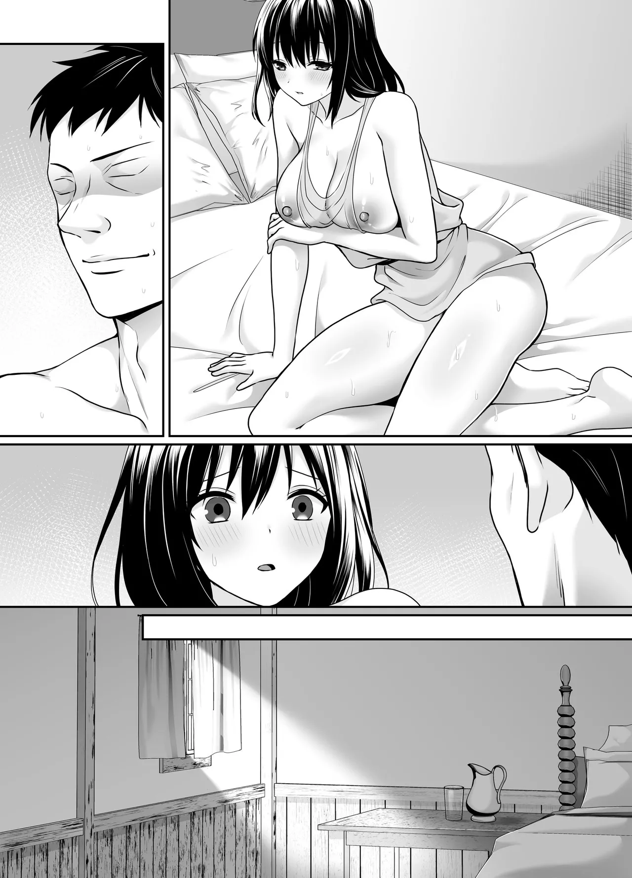 何も知らない黒髪聖女が悪徳司教にねっとり処女検査をされる話 Page.100