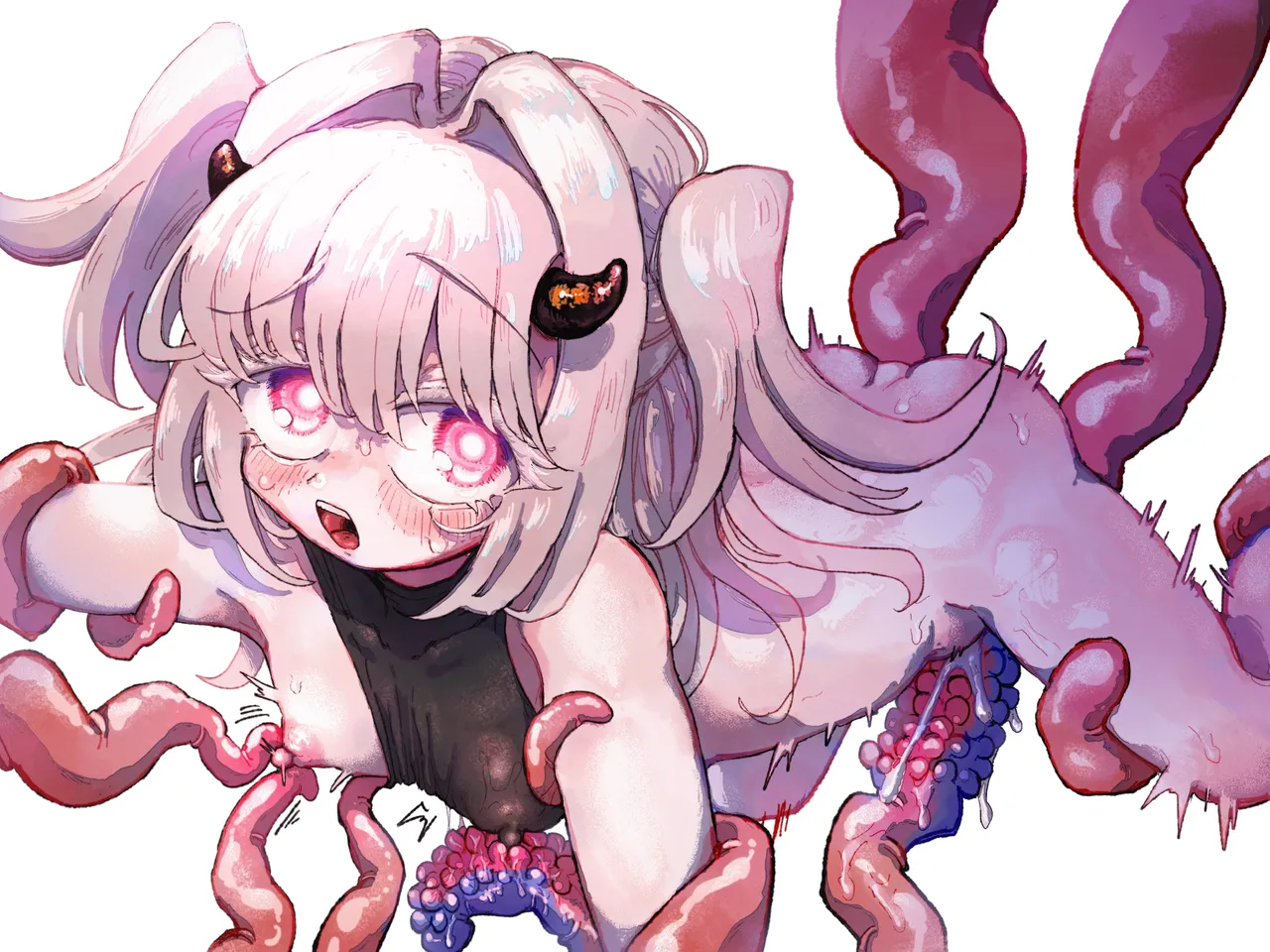 魔法少女終了〜淫魔の装置で強制発情♡〜 Page.75