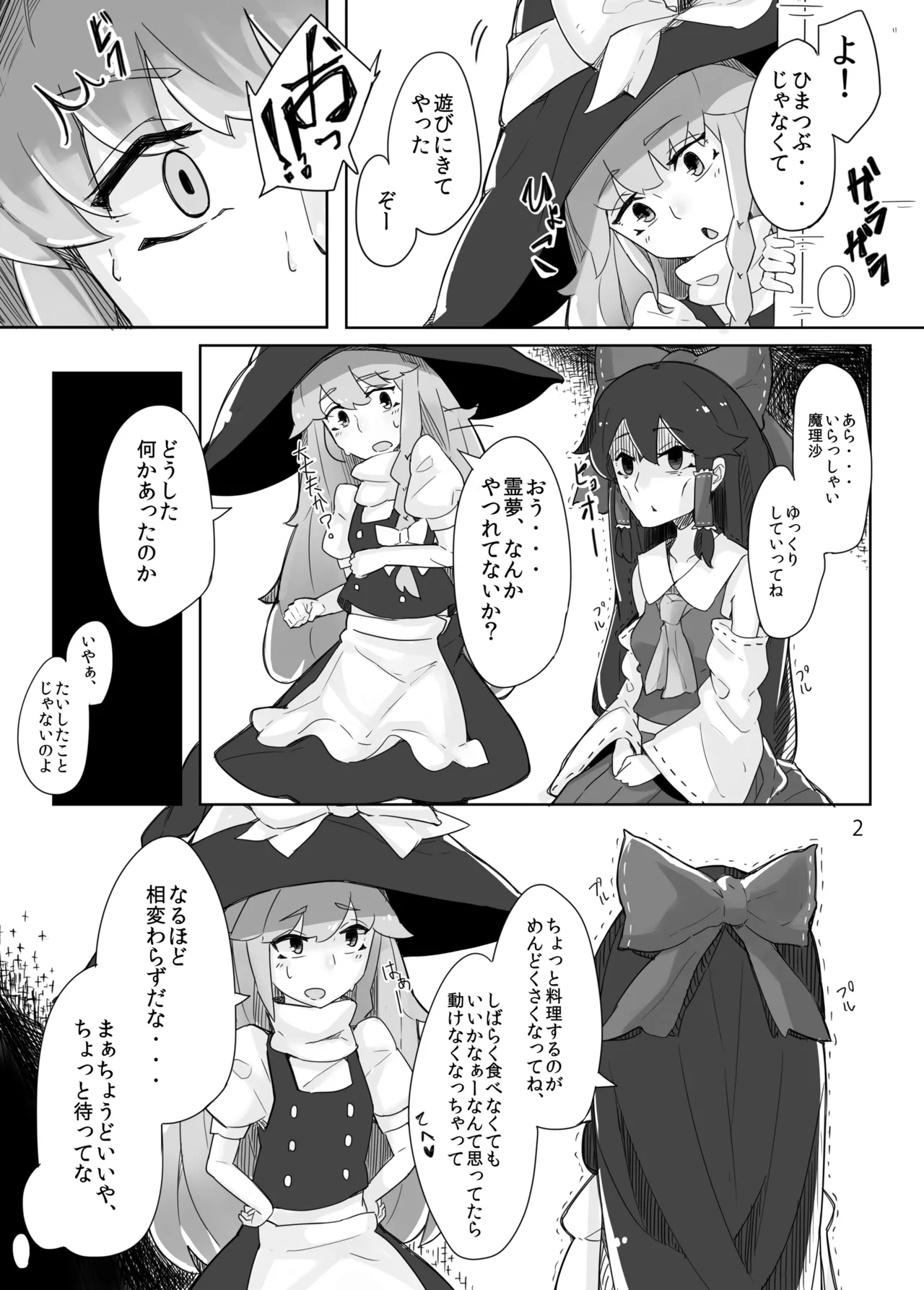 霊夢が魔理沙で Page.3