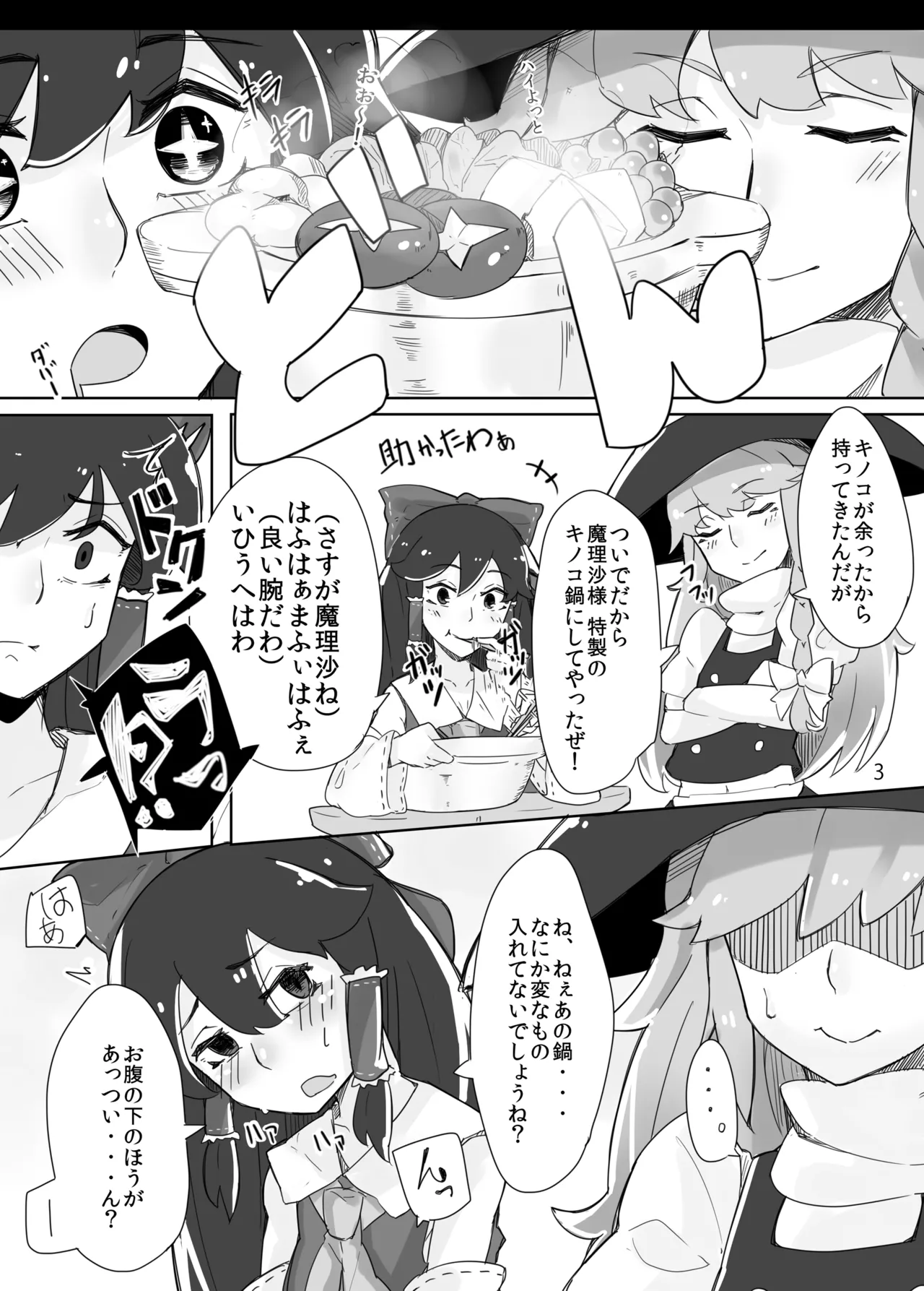 霊夢が魔理沙で Page.4
