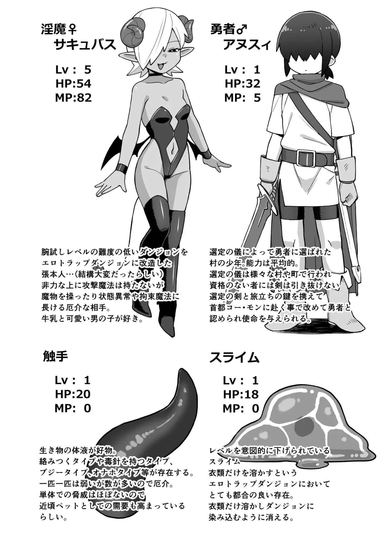 メカクレ勇者くんLv1とサキュバスのエロトラップダンジョンLv1 Page.35