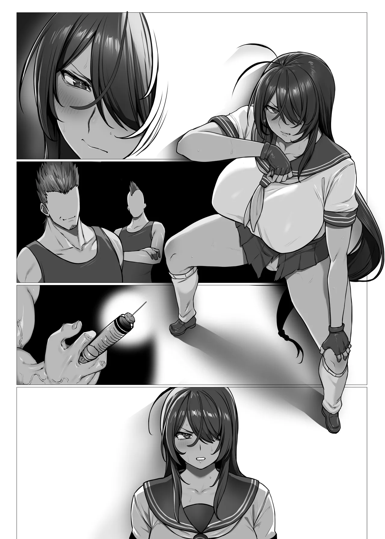 関羽 媚薬で堕とされ肉便器に…♥ Page.9