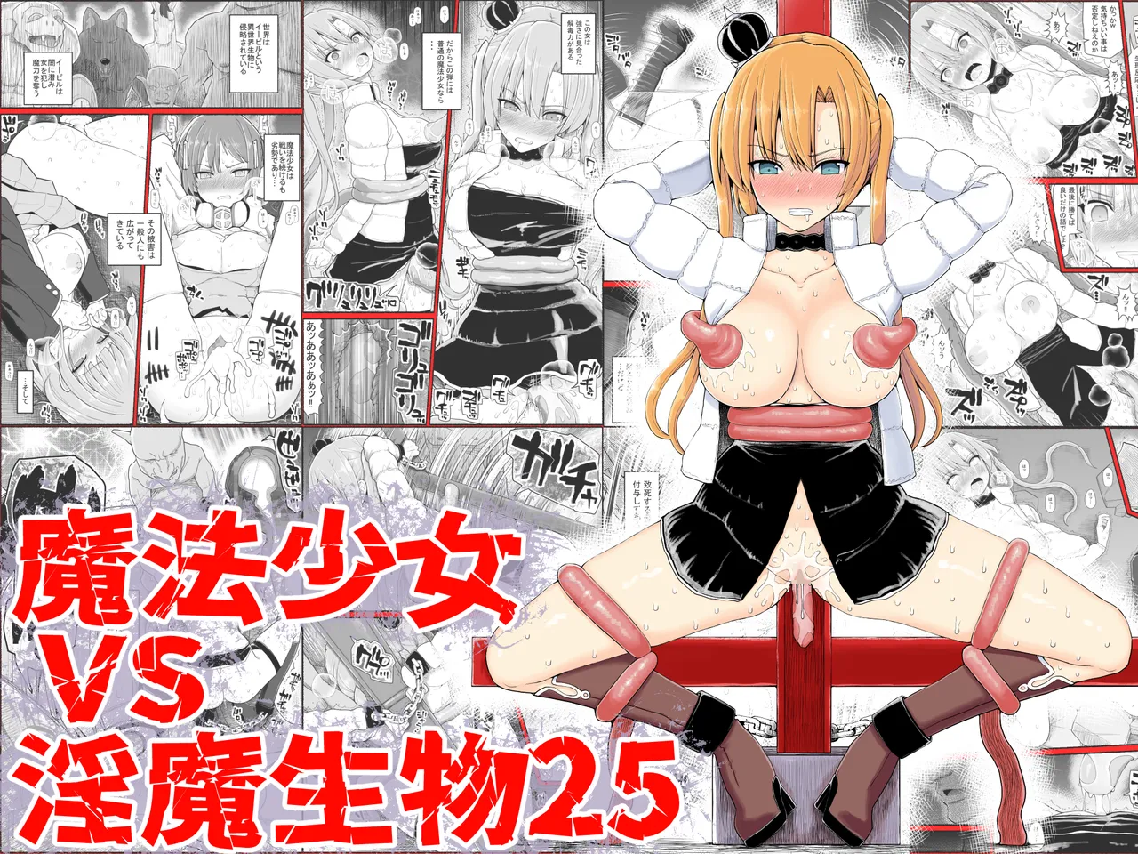 魔法少女VS淫魔生物 25