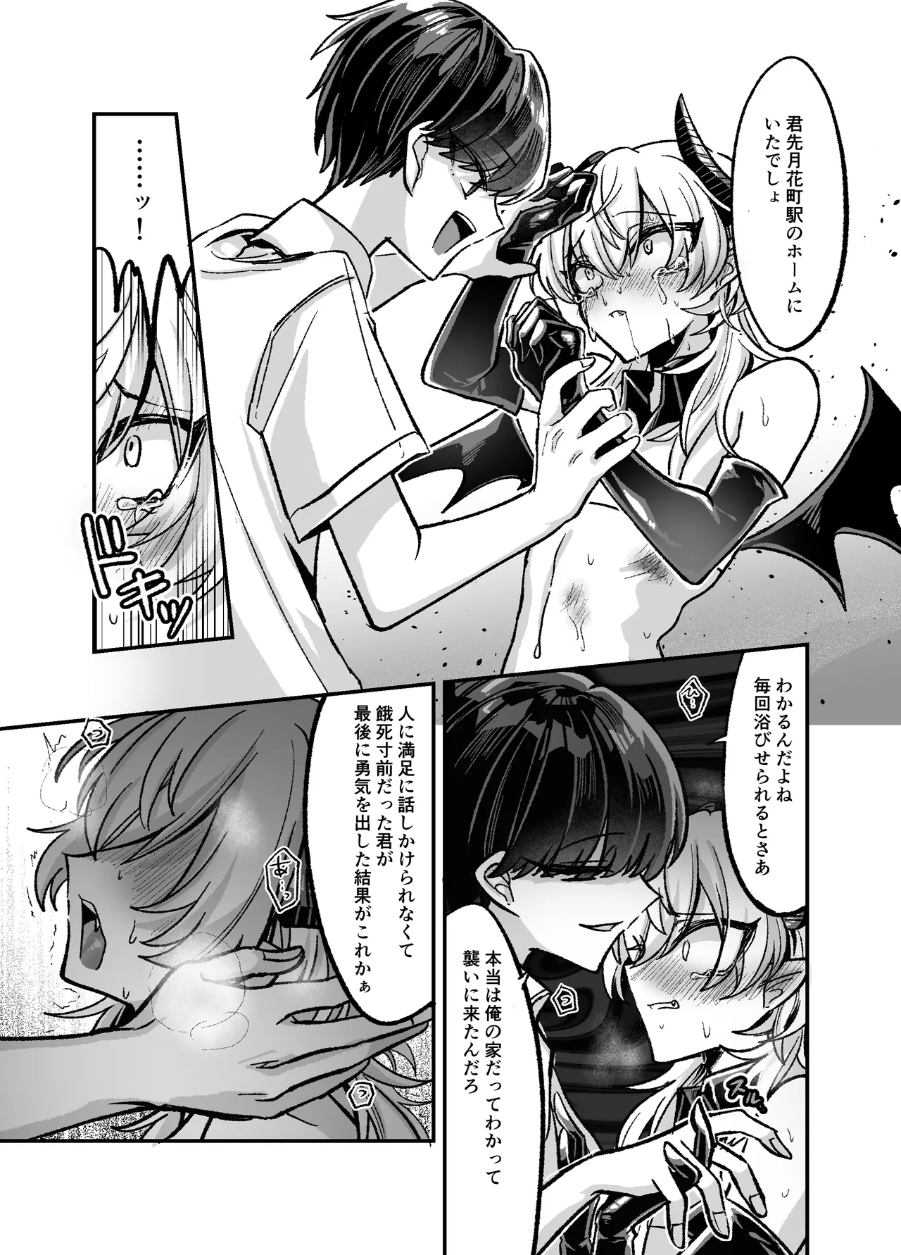 陰キャサキュバス♂が中出ししてもらうため無様に土下座懇願する本 Page.29