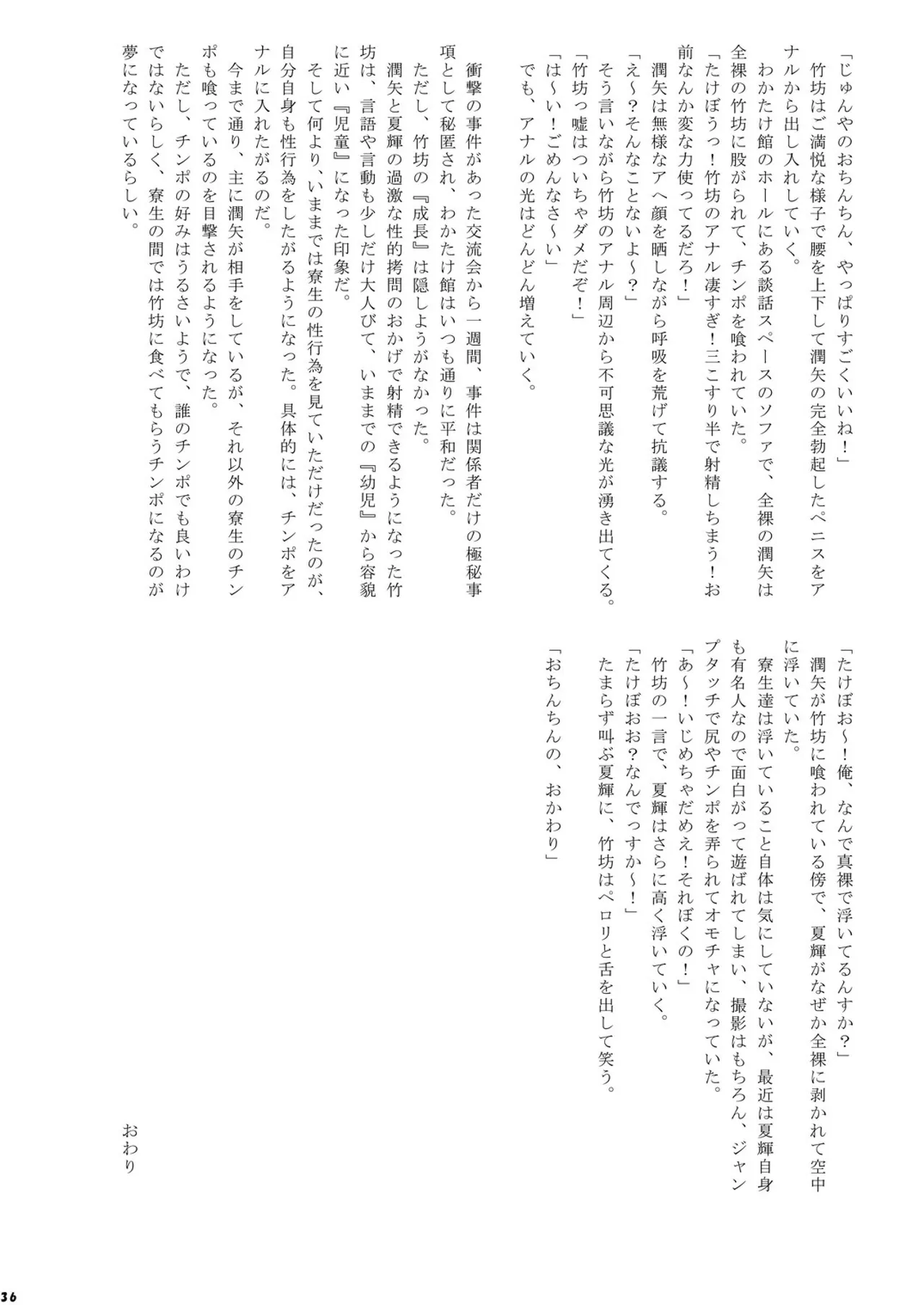 夏休みCountDownBoys! Page.36