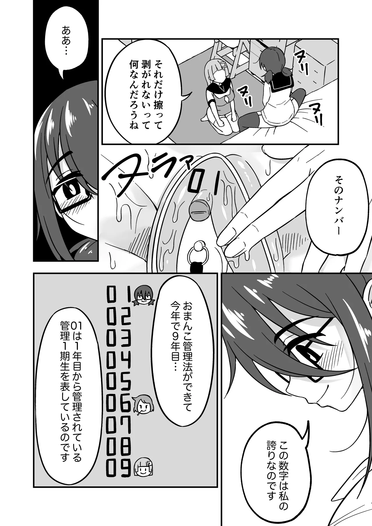 おまんこ管理社会 Page.18
