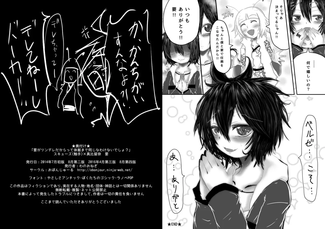 要がツンデレだからって体躯まで同じなわけないでしょ? Page.13