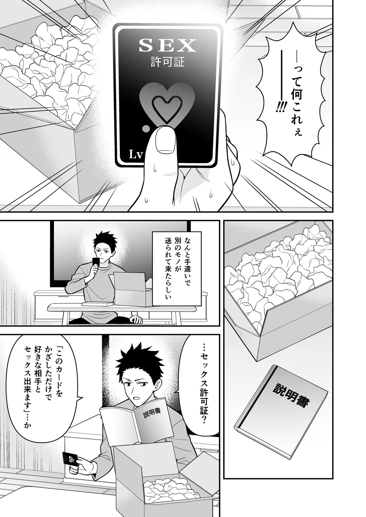セックス許可証 かざしただけでヤり放題 催眠服従 Page.3