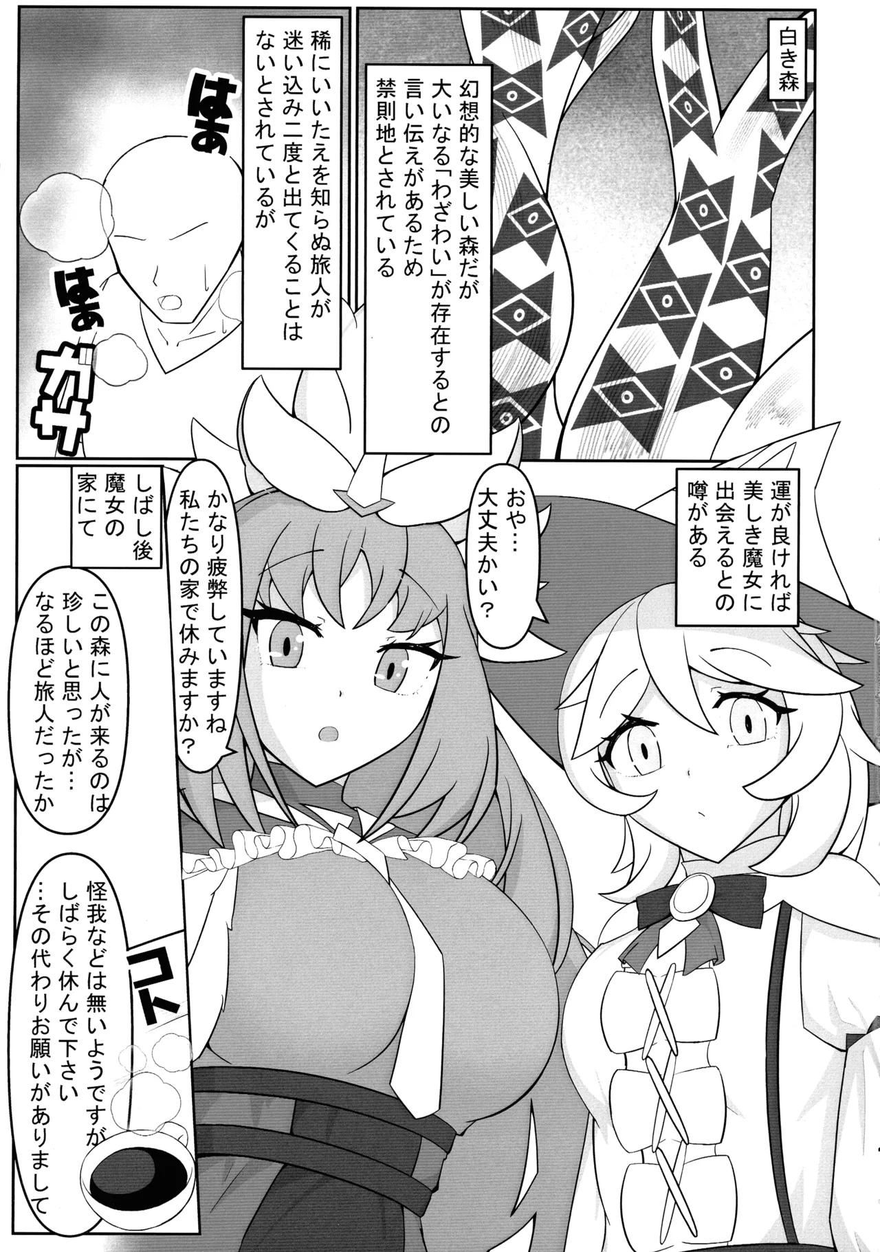 白き森に入らずんば… Page.3
