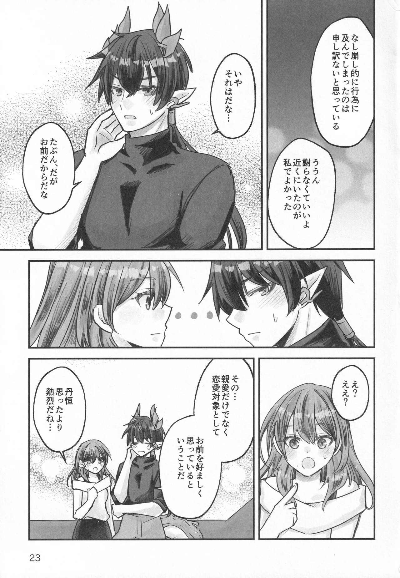 黎明に溶ける Page.22