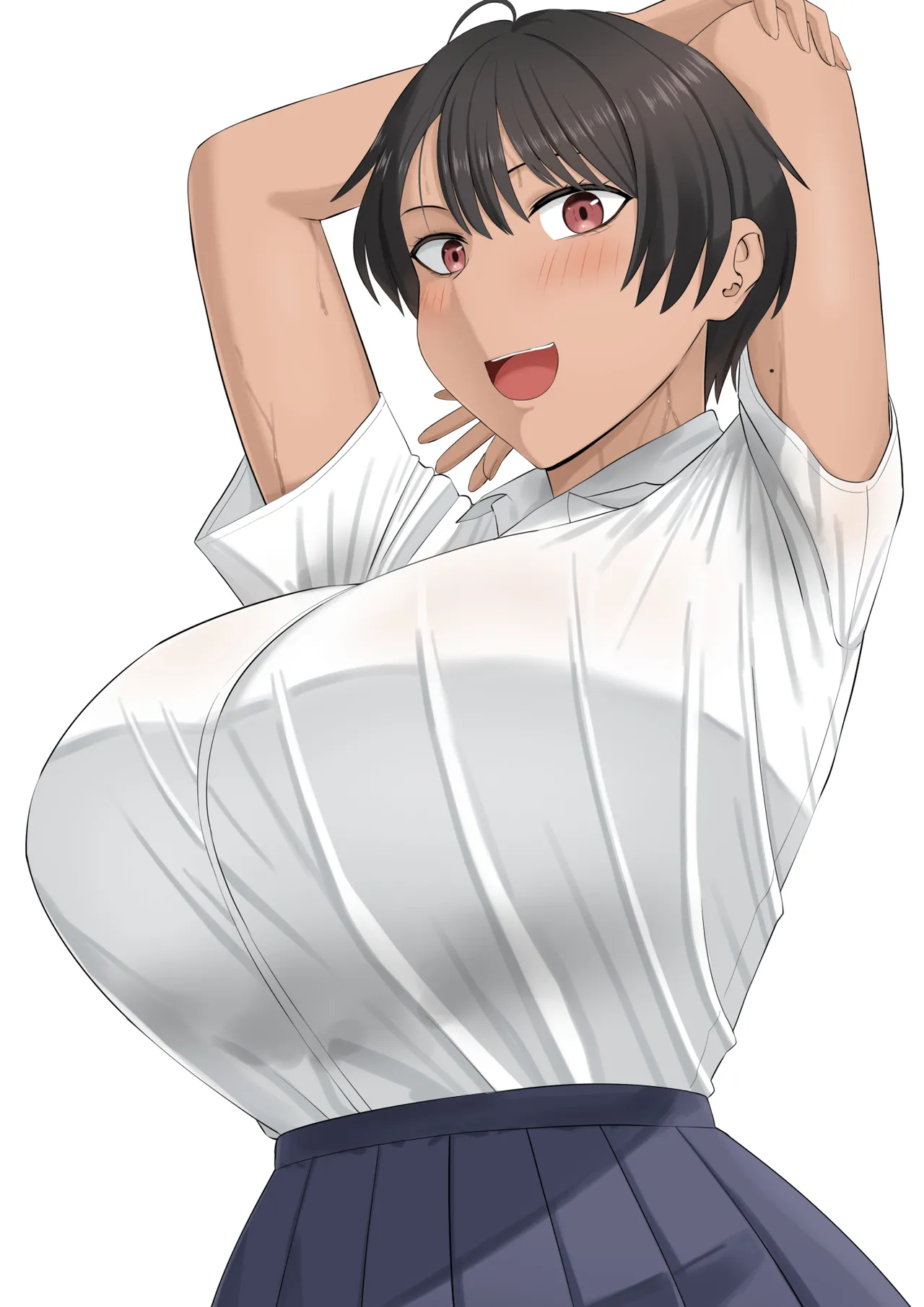 男勝りな幼馴染がエッチのときだけ女っぽくなる Page.57