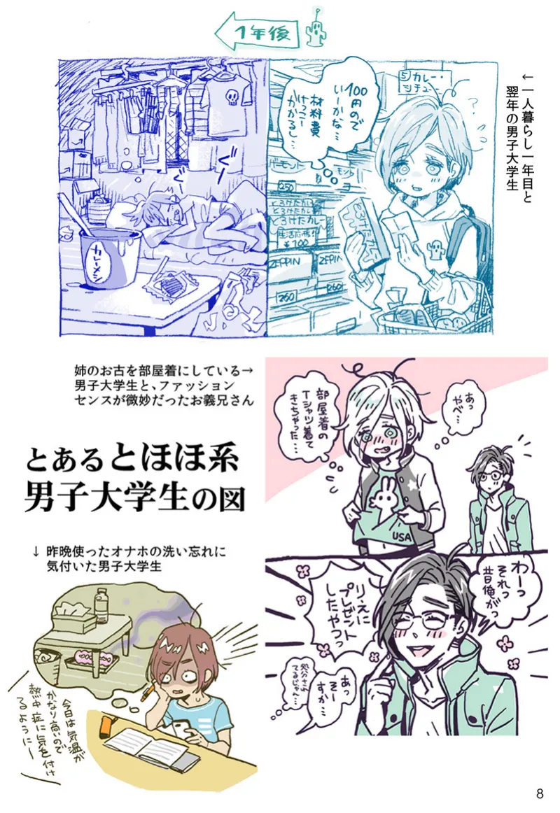 お兄さんの凸貸してください+男子中学生でも… 番外編 Page.8