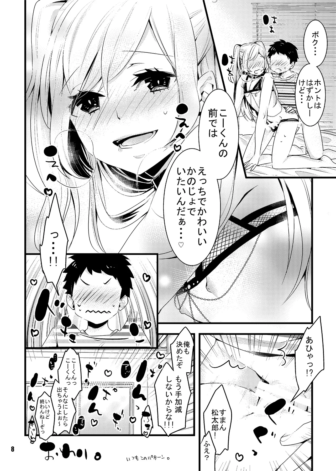 オレの彼女(?)は年上男の娘 Page.8