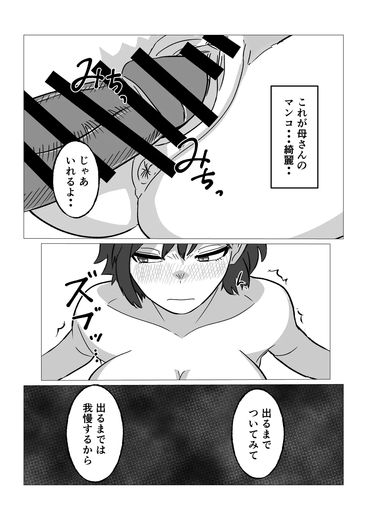 母さんにヤラせてと頼んだら断られたハズなのに Page.14