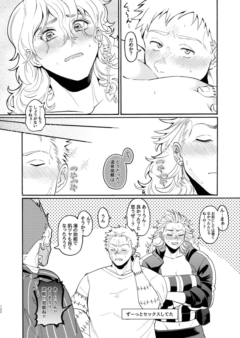 【心能井同人誌再録】Honeymoon Night Page.120