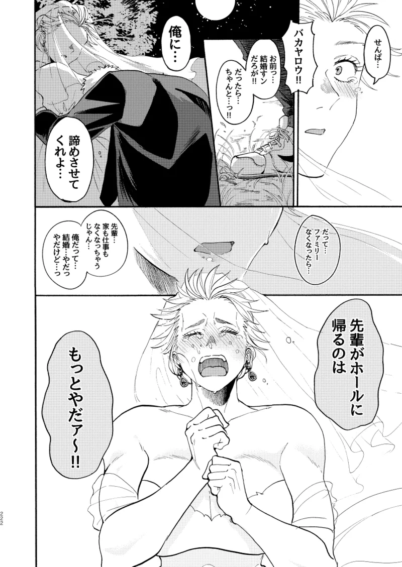 【心能井同人誌再録】Honeymoon Night Page.218