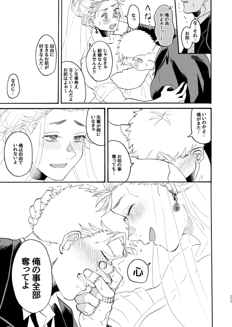 【心能井同人誌再録】Honeymoon Night Page.219
