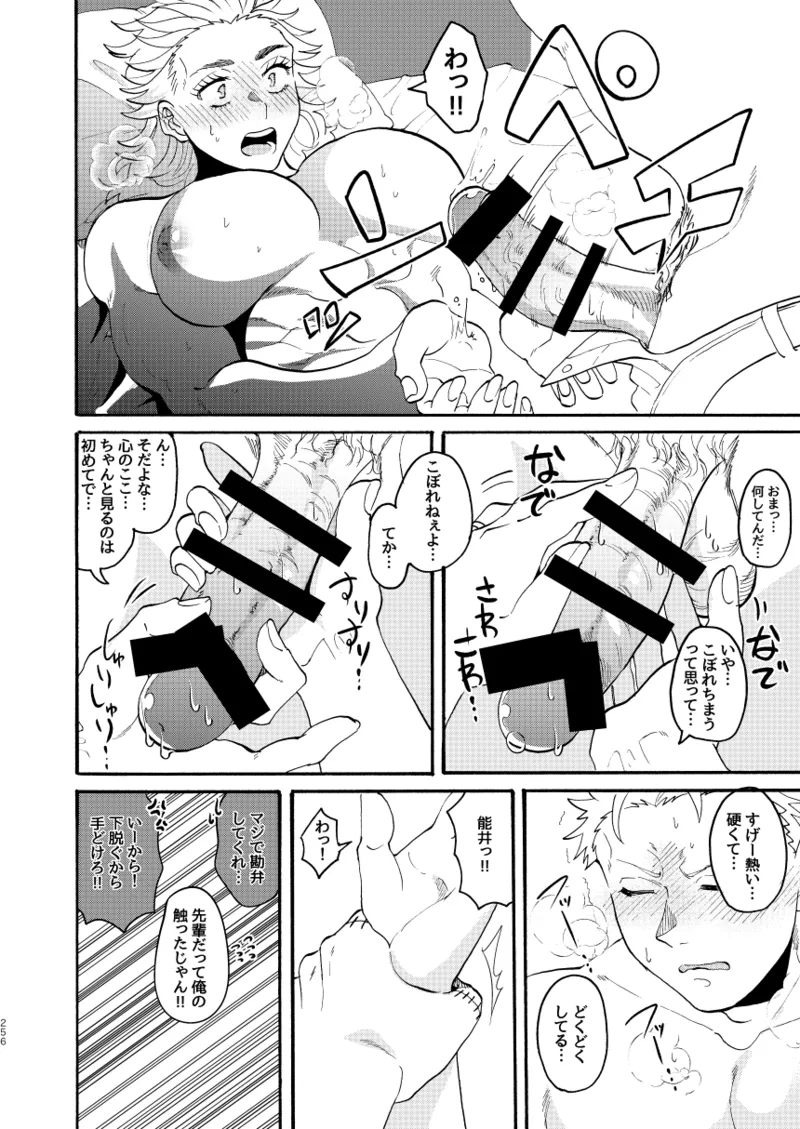 【心能井同人誌再録】Honeymoon Night Page.251