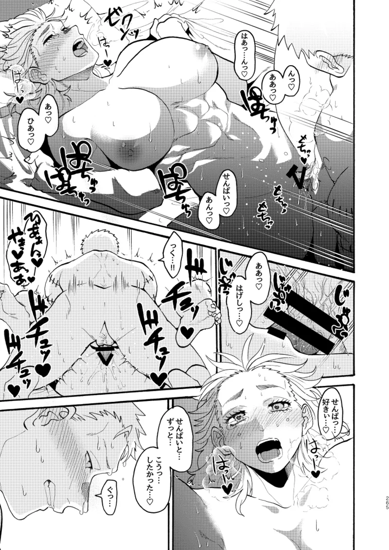 【心能井同人誌再録】Honeymoon Night Page.260