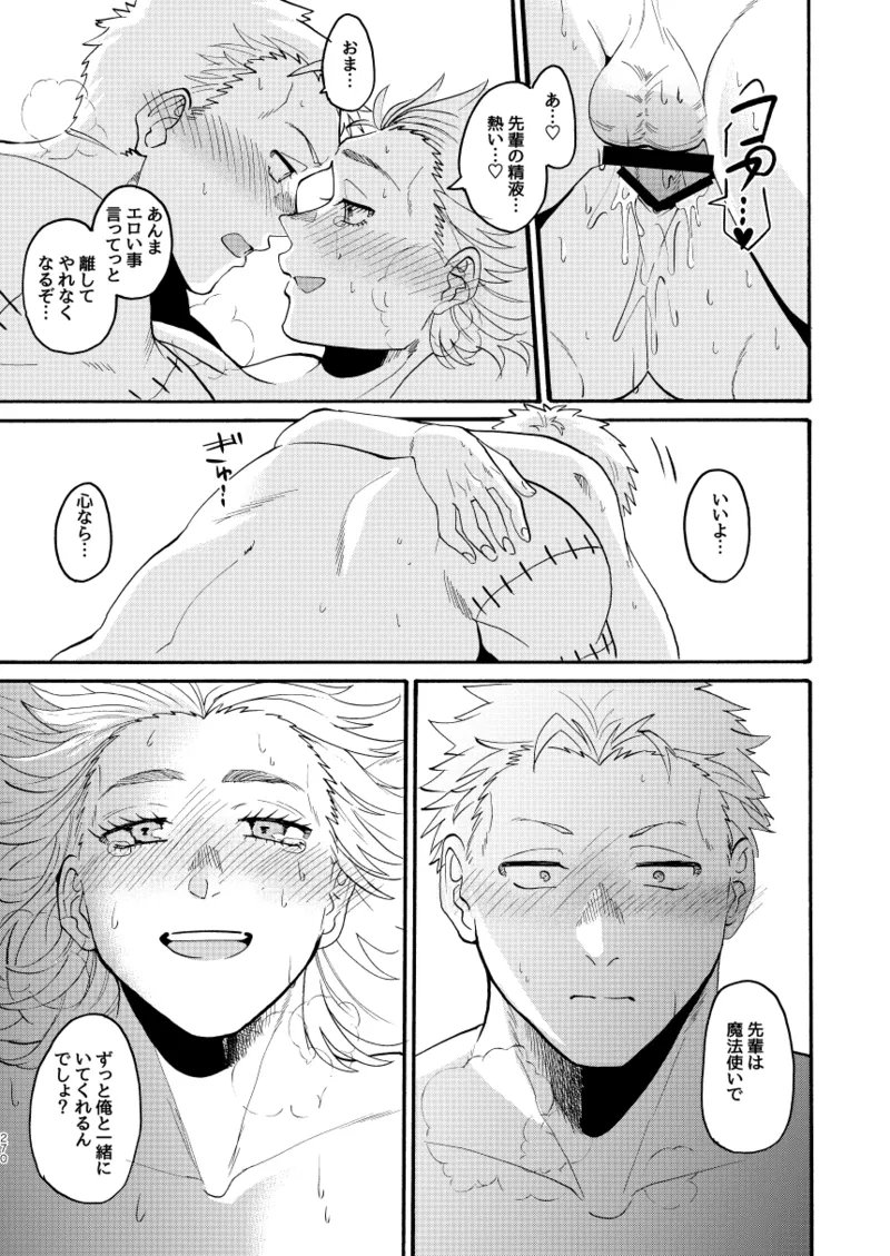 【心能井同人誌再録】Honeymoon Night Page.265