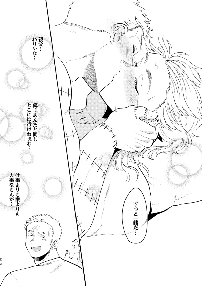 【心能井同人誌再録】Honeymoon Night Page.267