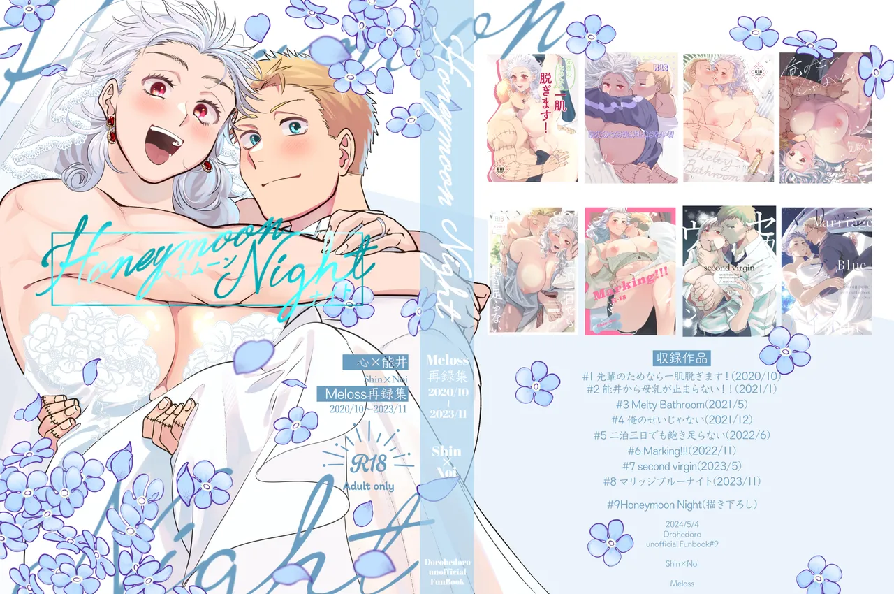 【心能井同人誌再録】Honeymoon Night Page.271