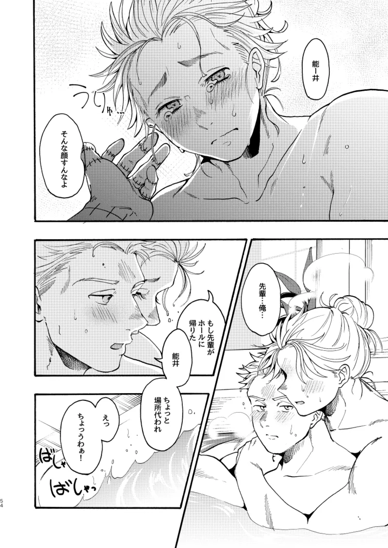 【心能井同人誌再録】Honeymoon Night Page.53