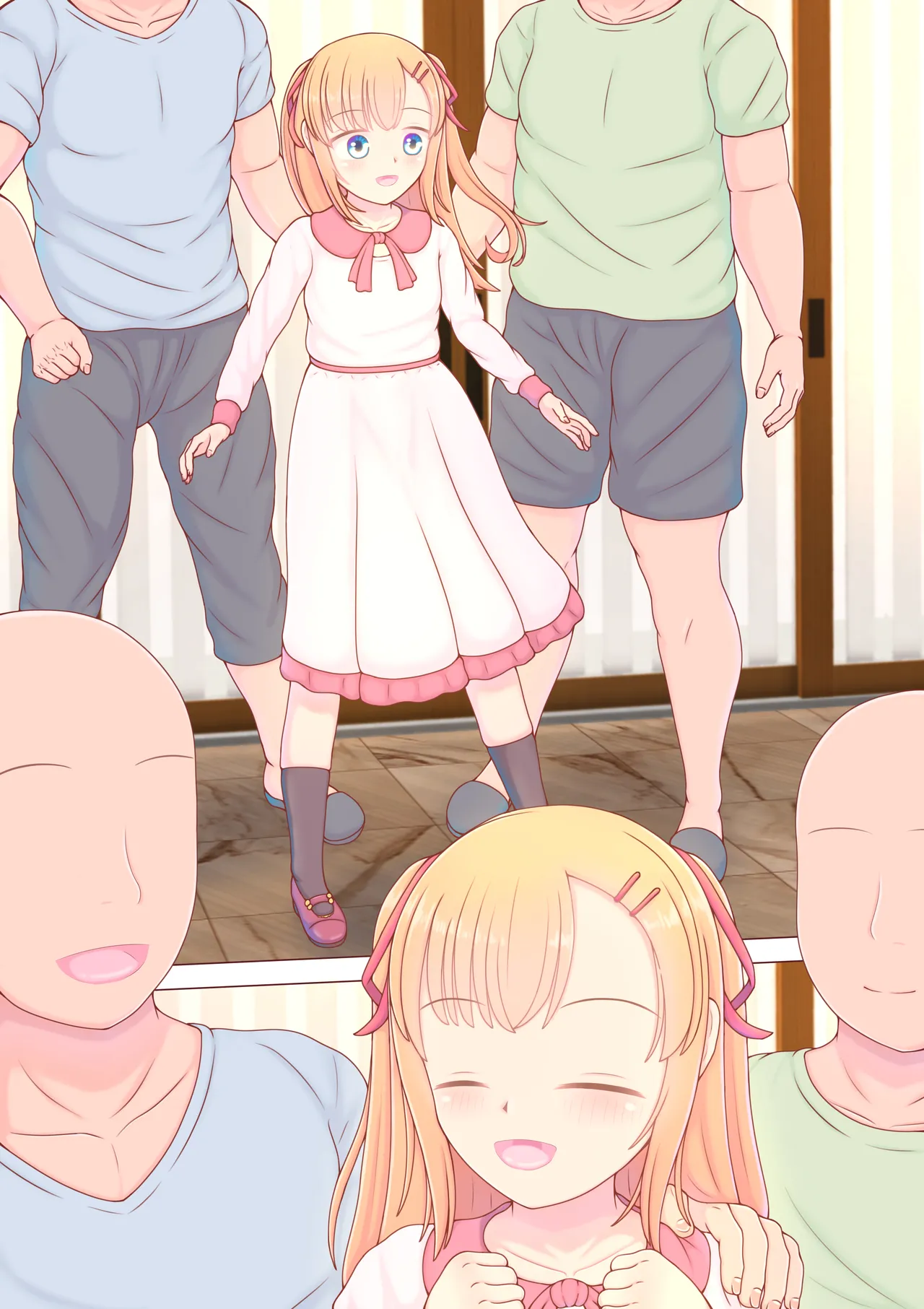 テレビの人気子役は勃起クリをスタッフ全員から責め倒される生オナホ Page.35