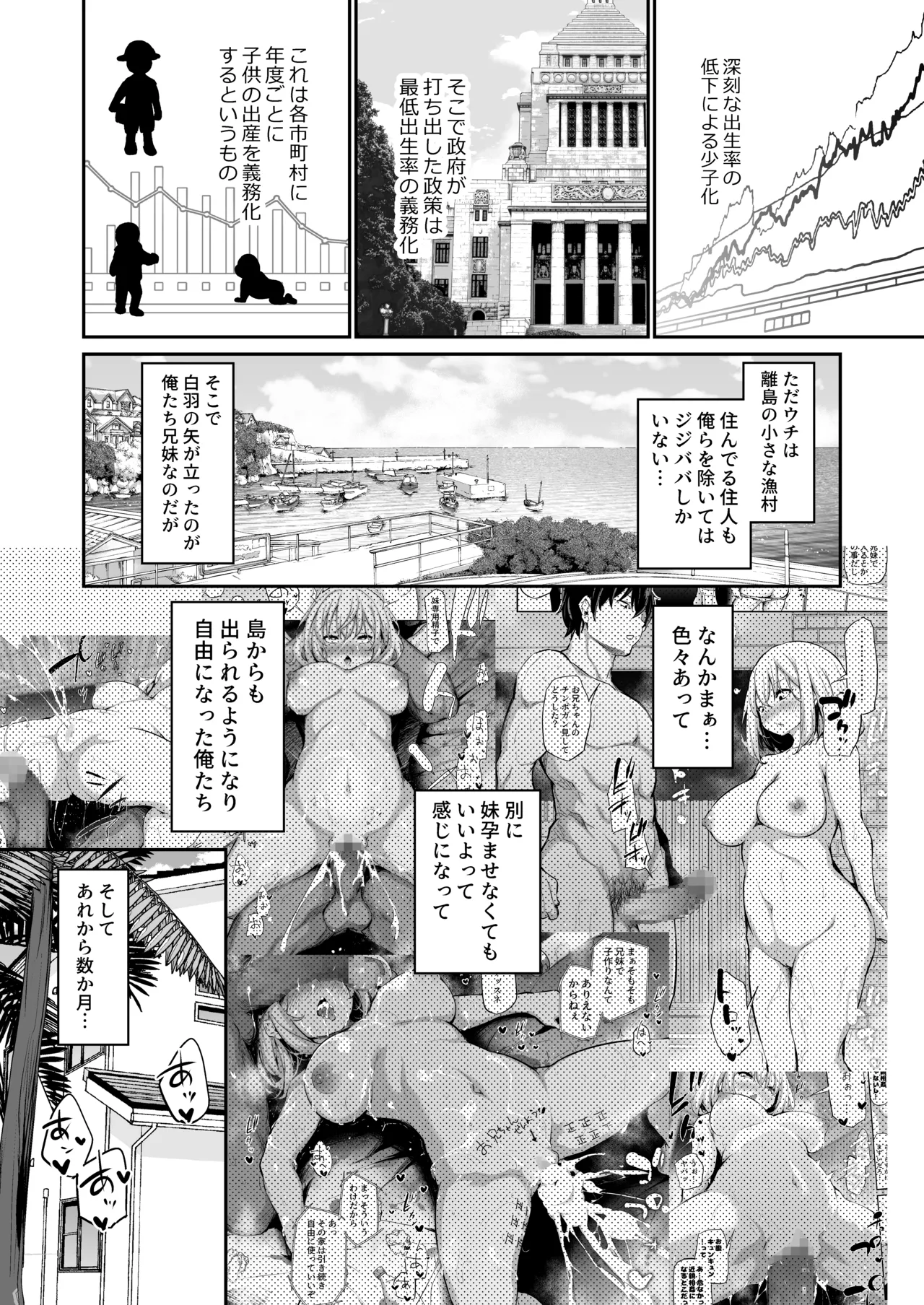 妹孕ませないと出られない島2 Page.3
