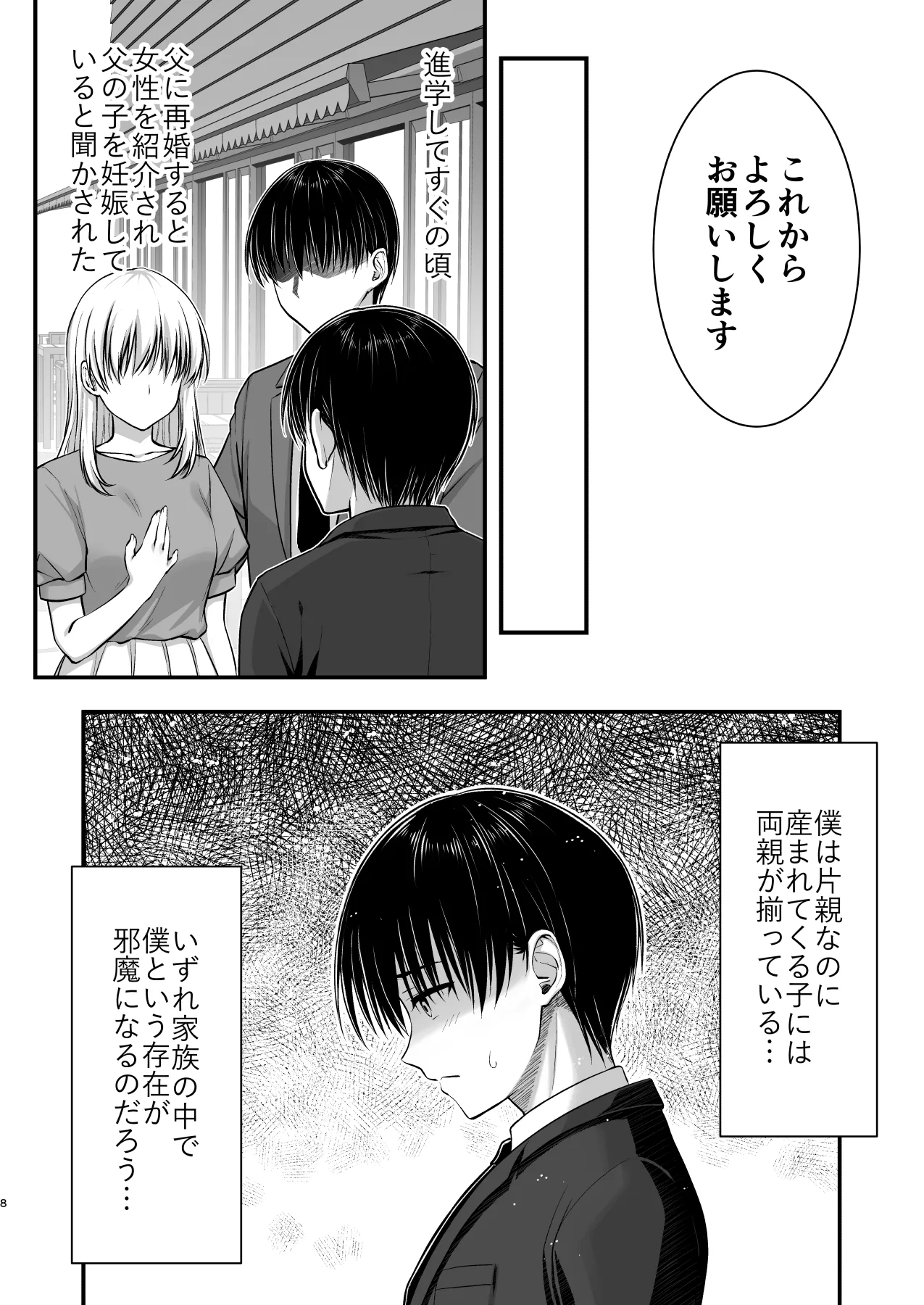 こんなスケベな体で母親は無理だろ!無防備すぎる母で抜きまくる日々Remake Page.8