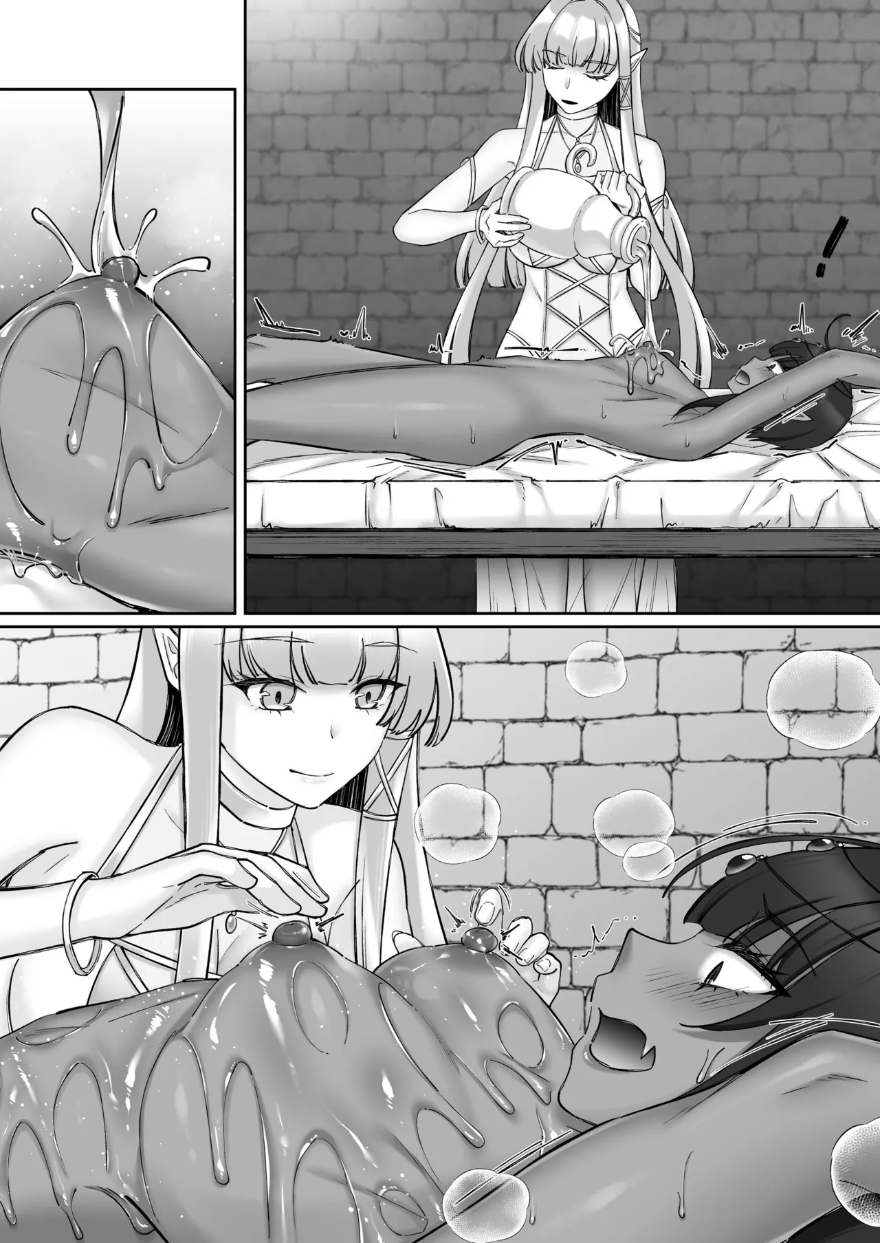 エルフ陥落  ～エルフにえっちな淫紋を付けてレズ堕ちさせる～ Page.104